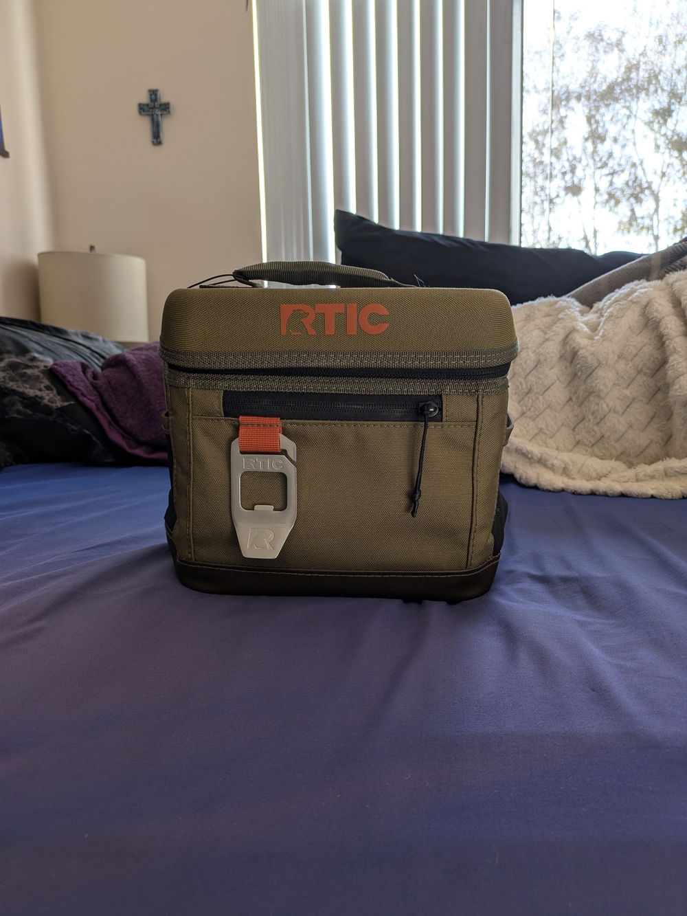 NWT RTIC Olive Green Soft Cooler Bag